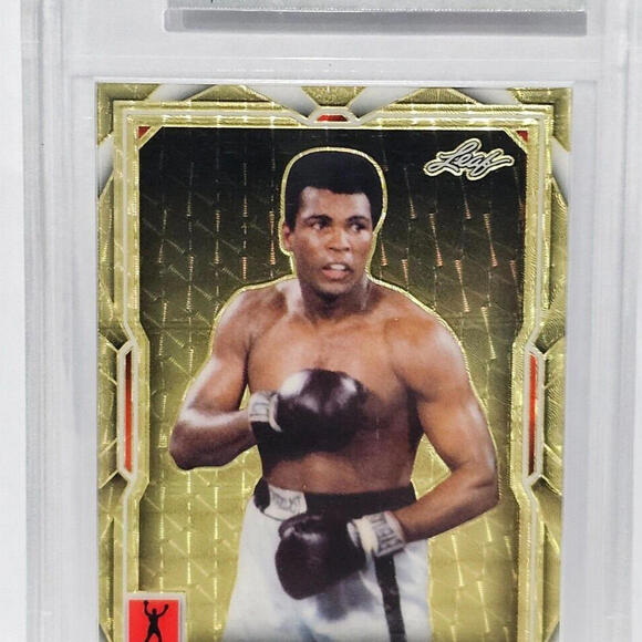 2024 Leaf Muhammad Ali Legacy Pre-Production Proof #81 Super Prismatic Gold 1/1